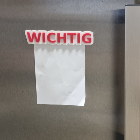 Personalisierter Magnet mit Wunschtext