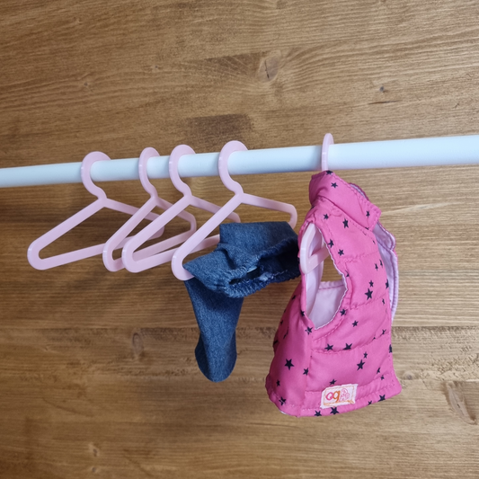 Puppenkleiderbügel 5er Set