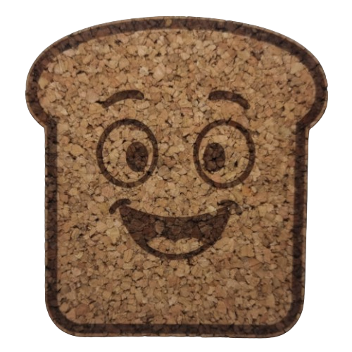 Untersetzer 4x Toastscheiben