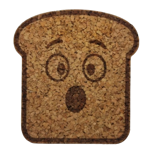 Untersetzer 4x Toastscheiben