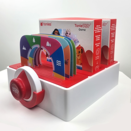Regal passend für ToniePlay Spiele der Toniebox 2