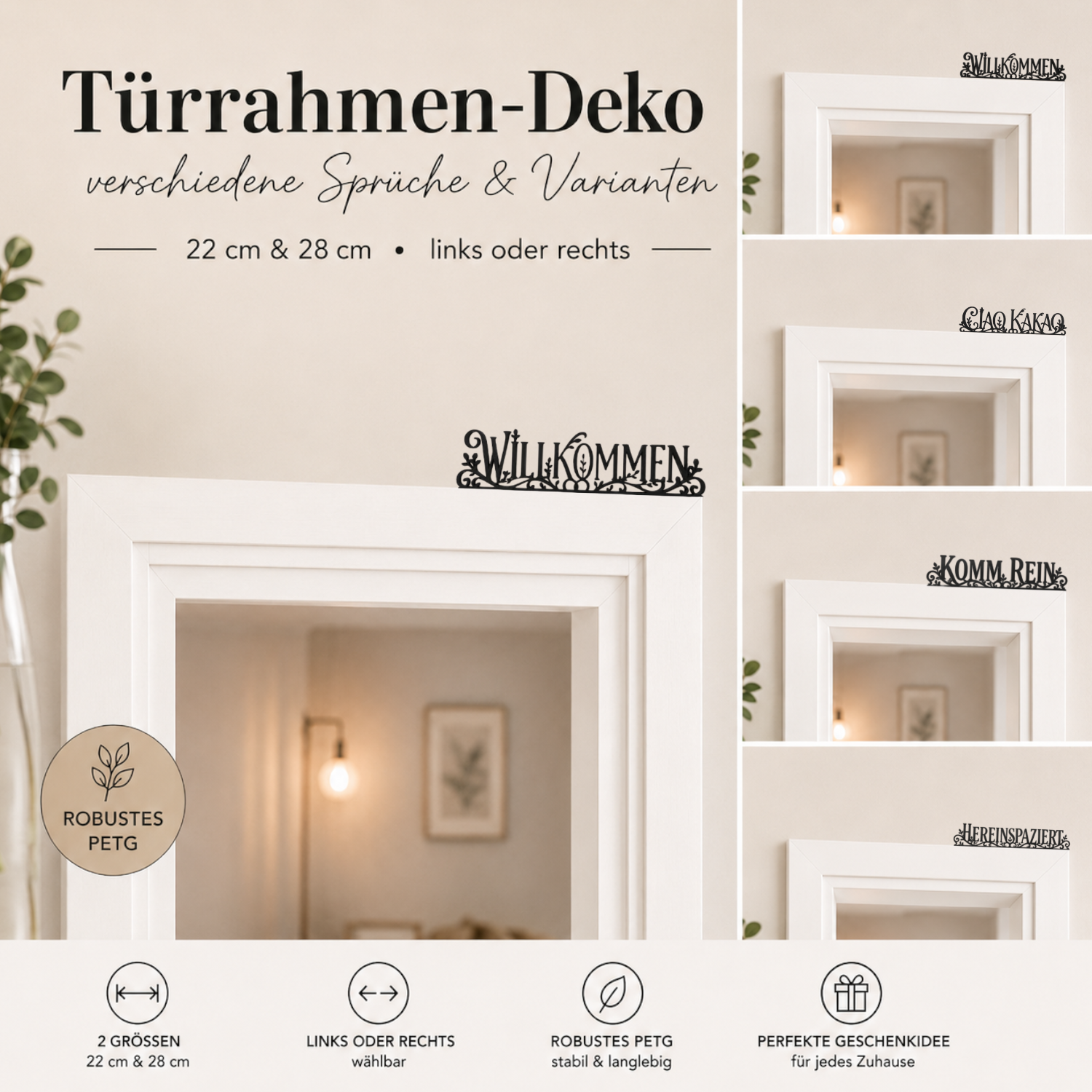 Türrahmen-Deko