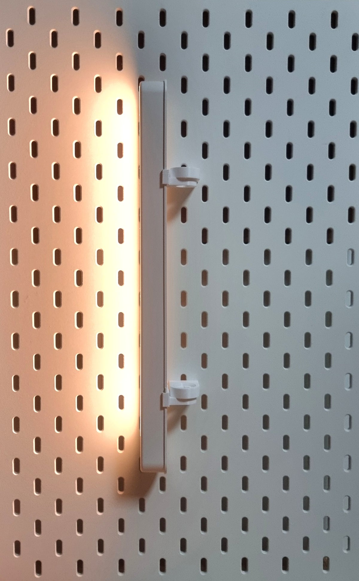 LED Halterung passend für Ikea SKADIS und ROLFSTORP