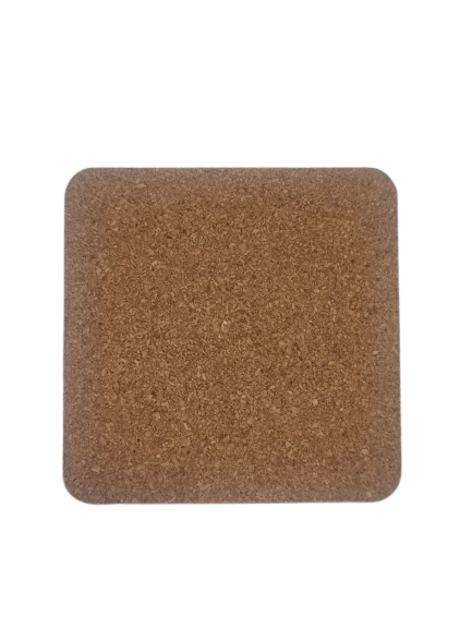 Kork Untersetzer 9cm x 9cm