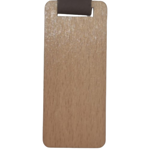 DIY Holz Schlüsselanhänger hell