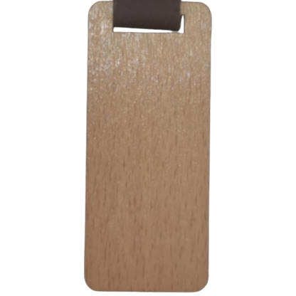 DIY Holz Schlüsselanhänger hell