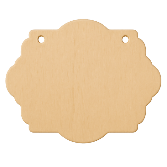 Holztafeln Barockform
