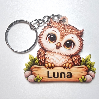 Personalisierter Schlüsselanhänger mit Name