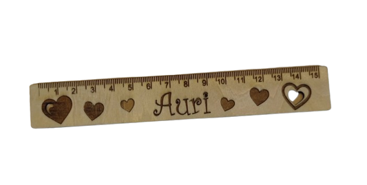 Holz-Lineal klassisch