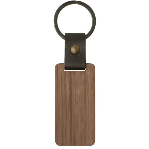 DIY Holz Schlüsselanhänger dunkel
