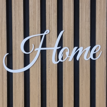 Home 3D-Schriftzug für Akustikpaneele