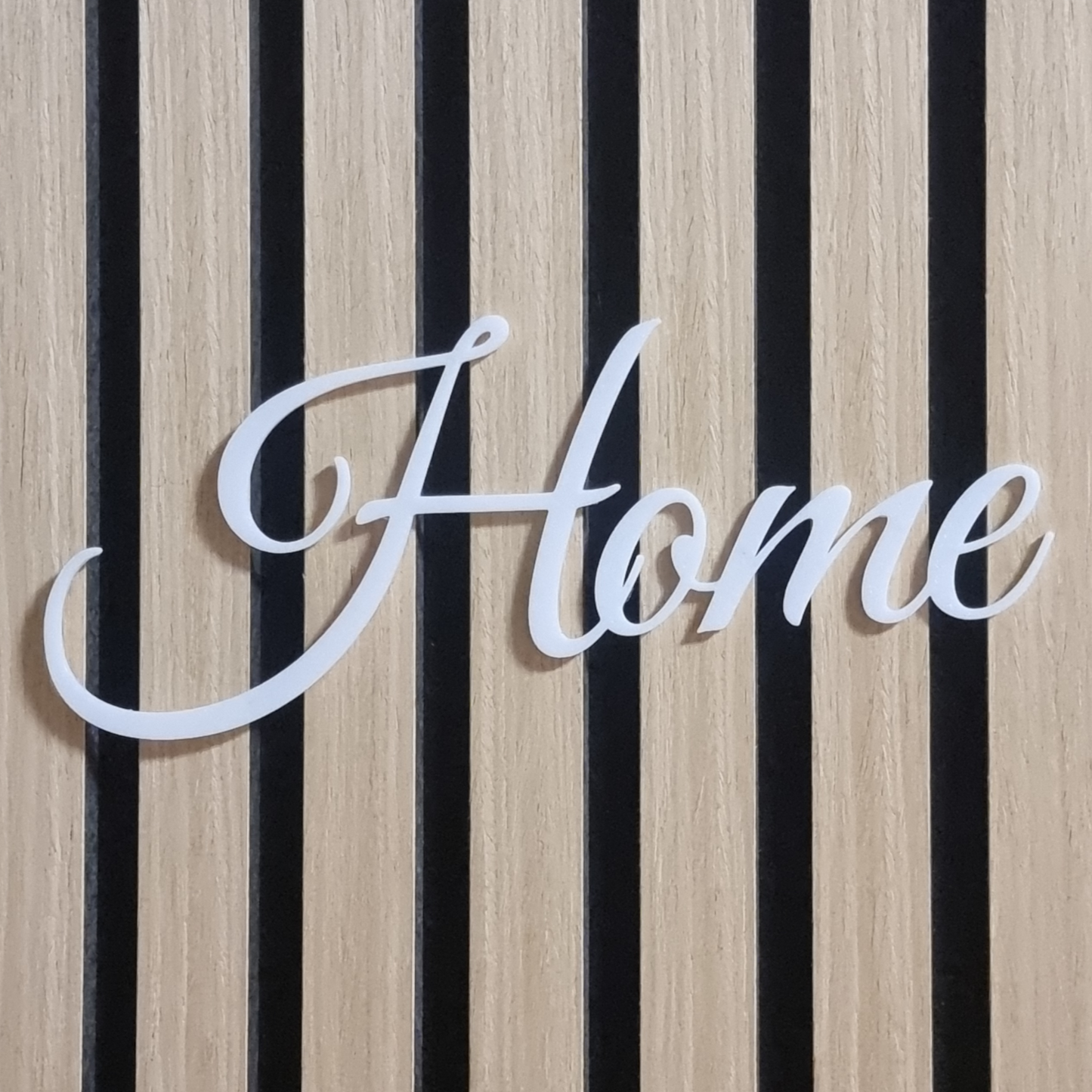 Home 3D-Schriftzug für Akustikpaneele