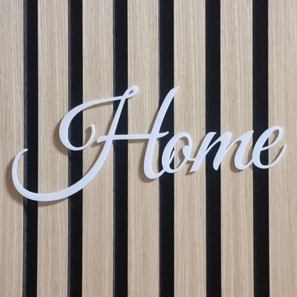 Home 3D-Schriftzug für Akustikpaneele