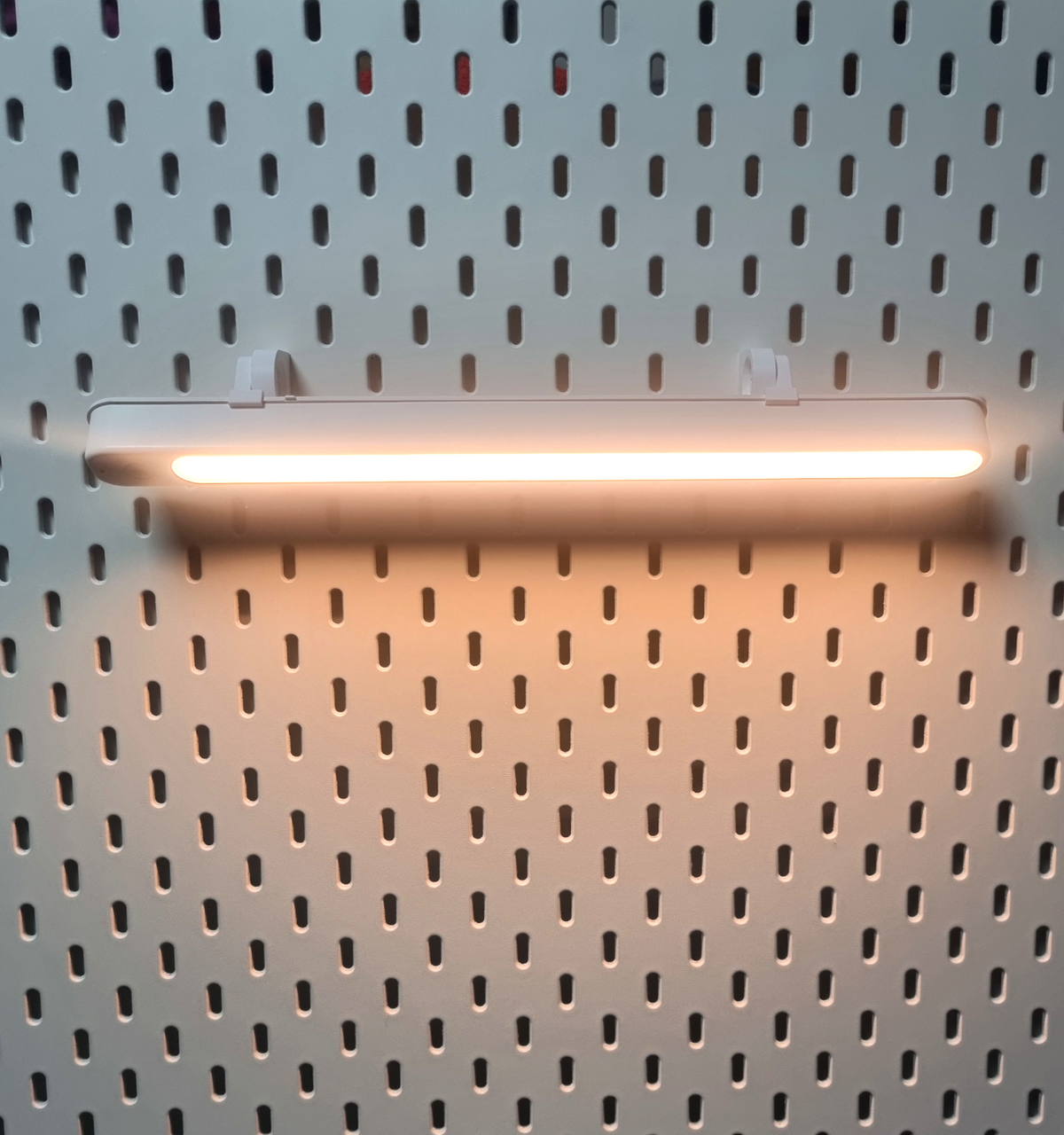 LED Halterung passend für Ikea SKADIS und ROLFSTORP