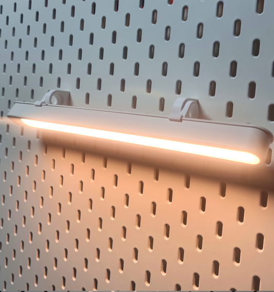 LED Halterung passend für Ikea SKADIS und ROLFSTORP