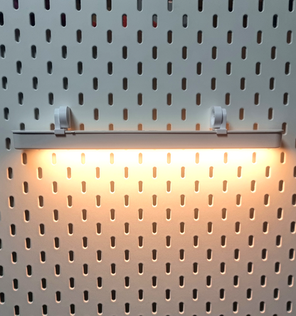 LED Halterung passend für Ikea SKADIS und ROLFSTORP
