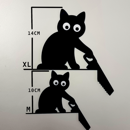 Türrahmen Deko Katze