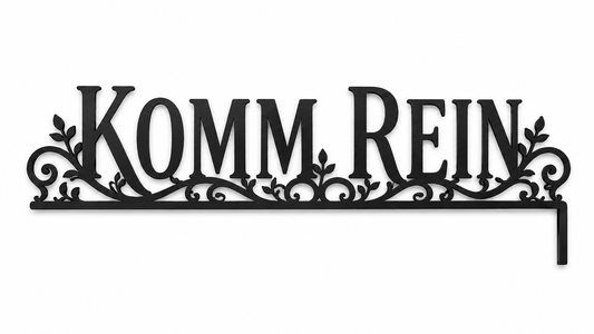Türrahmen-Deko "Komm rein"