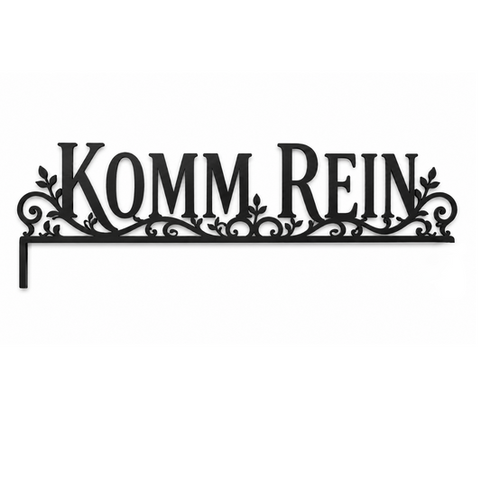 Türrahmen-Deko "Komm rein"