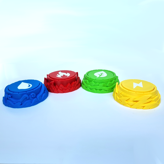 4 Figurenhalter – passend für Pokémon Tonies