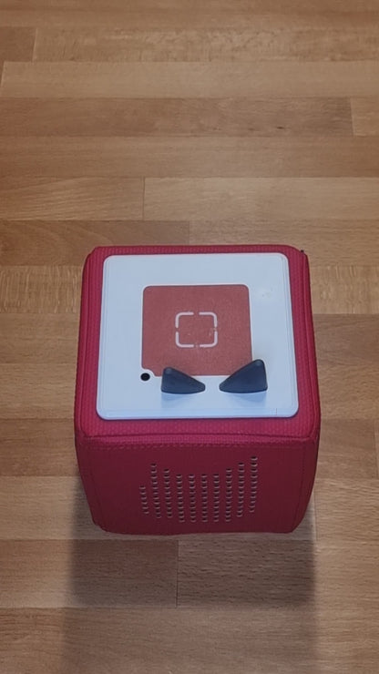 Hartplastik-Cover mit Namen passend für Toniebox