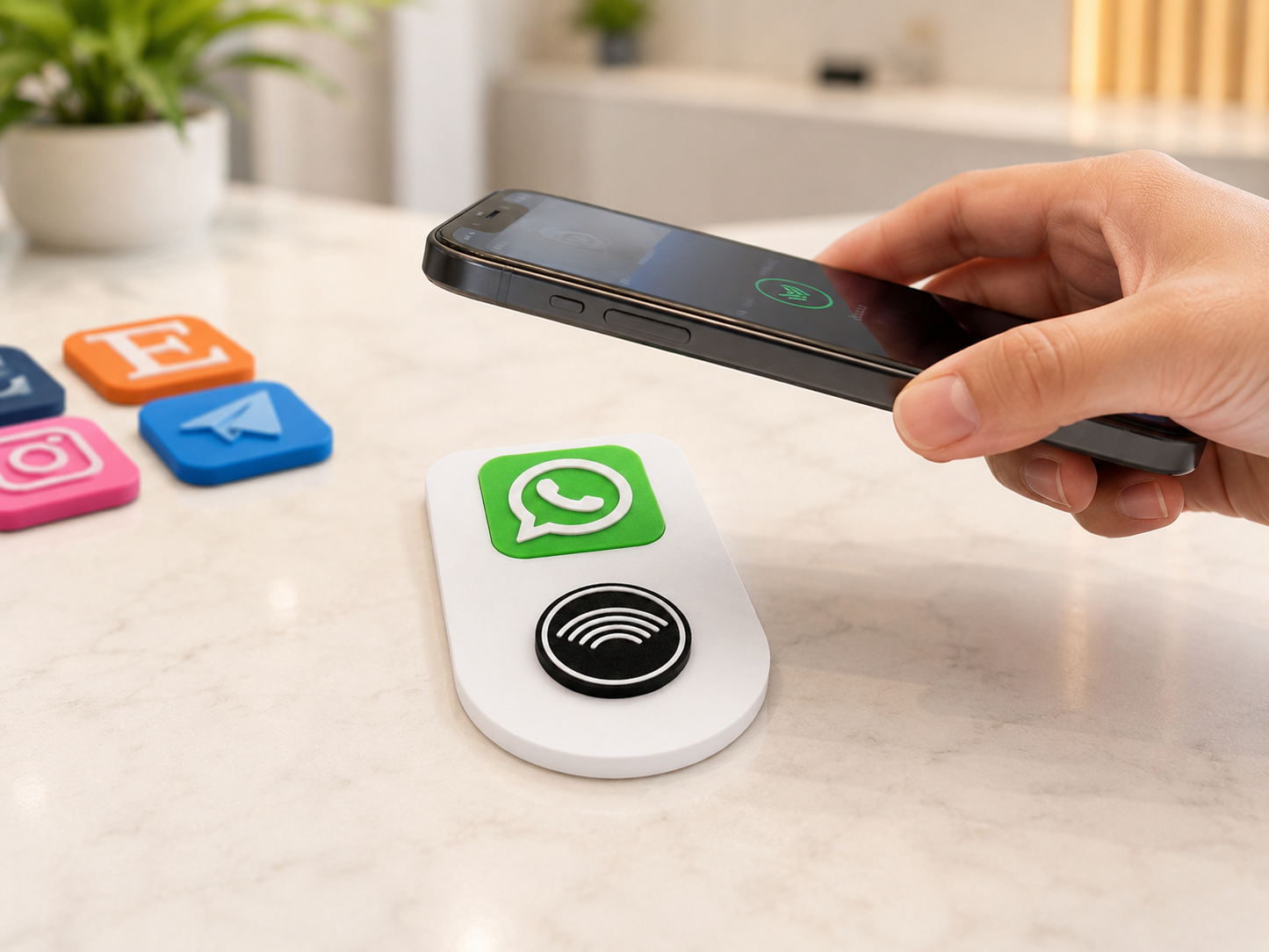 Personalisierter NFC Stand