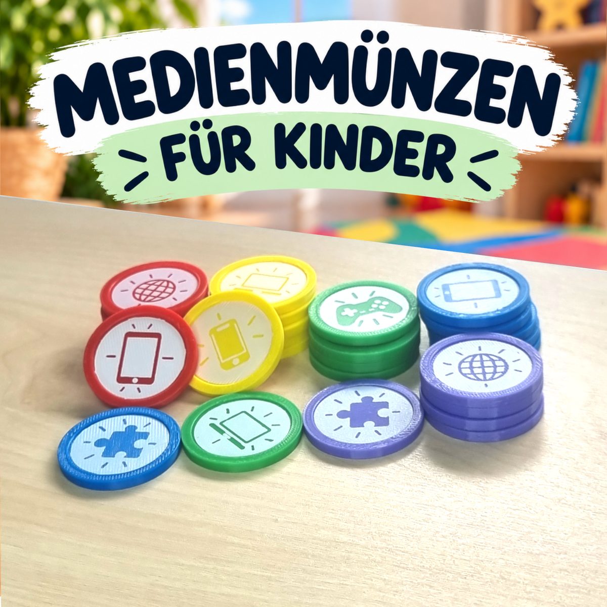 Medienzeit Kinder – Medienmünzen