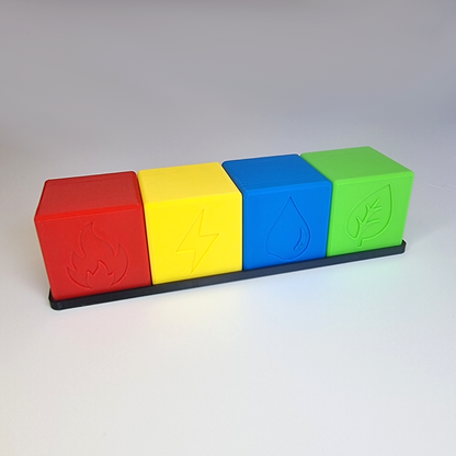 Wandhalterung für Magnet-Würfel
